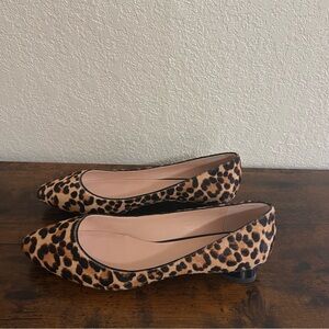 KATE SPADE Fallyn Leopard Print Calf Hair Sandal